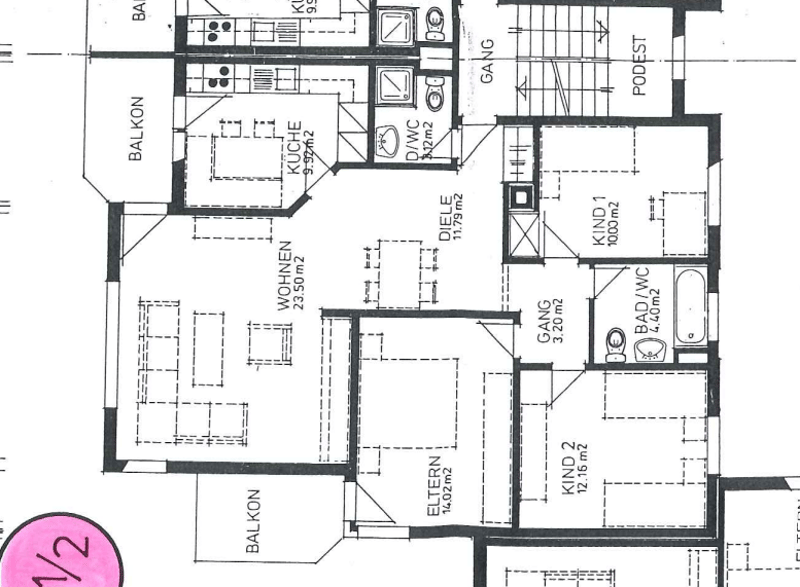 4.5-Zimmer-Attikawohnung mit Galerie & zwei Balkonen in Bonaduz (12)