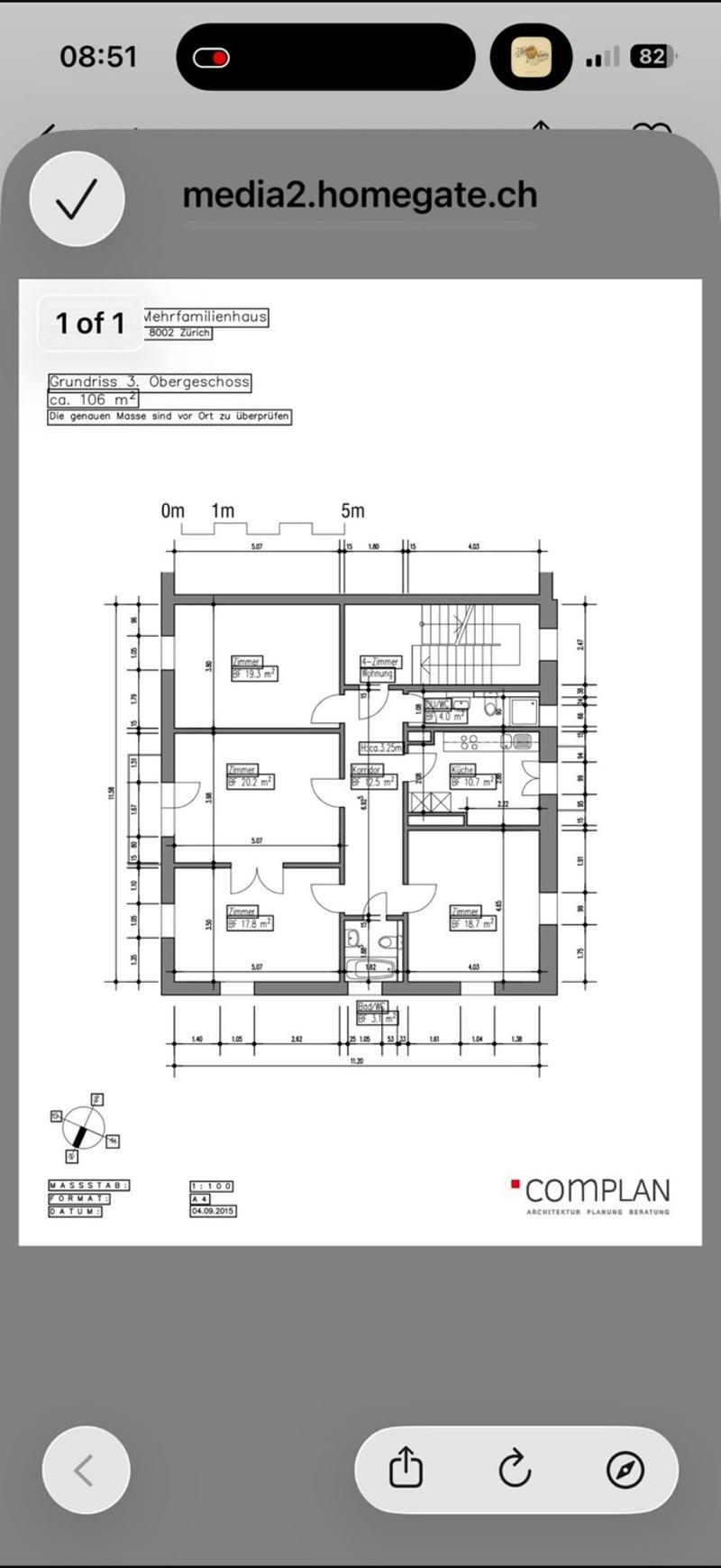 Moderne 4-Zimmer-Wohnung mit zwei Balkonen - nur zwei Minuten vom See (5)