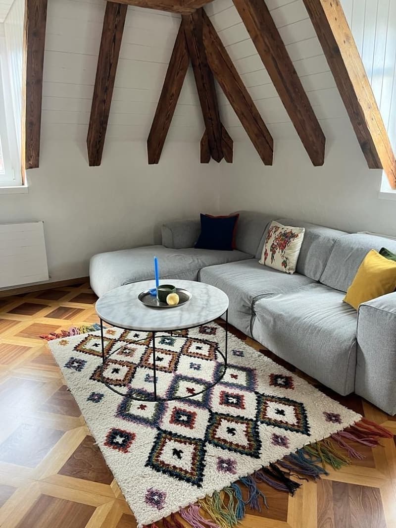 Unique flat with private rooftop and 2 bedrooms and 1 office (4)