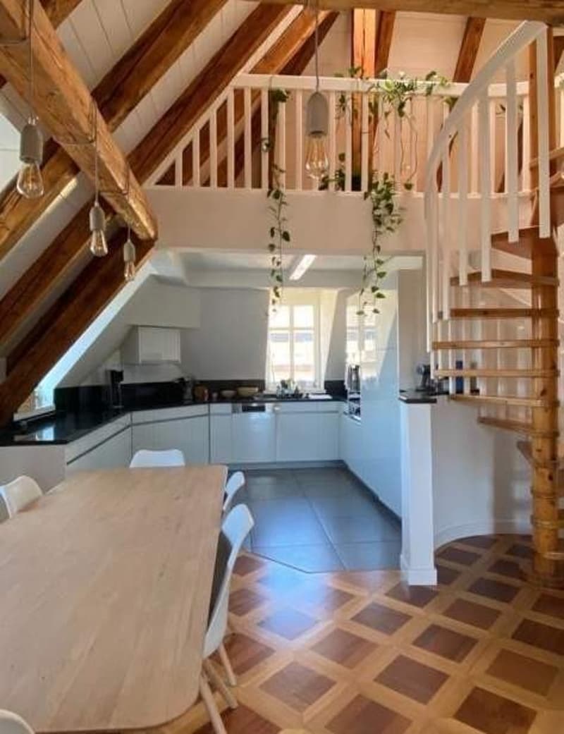 Unique flat with private rooftop and 2 bedrooms and 1 office (3)
