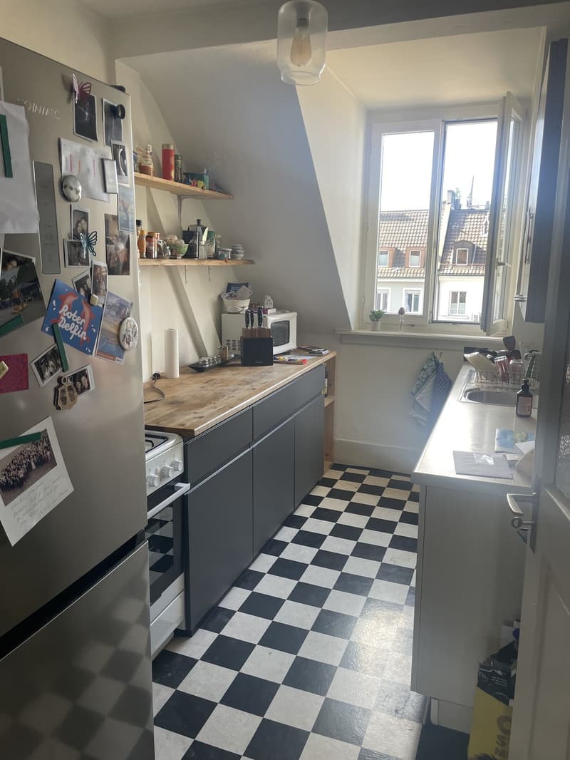 Möblierte 3-Zimmer-Altbauwohnung beim Zürich HB (4)