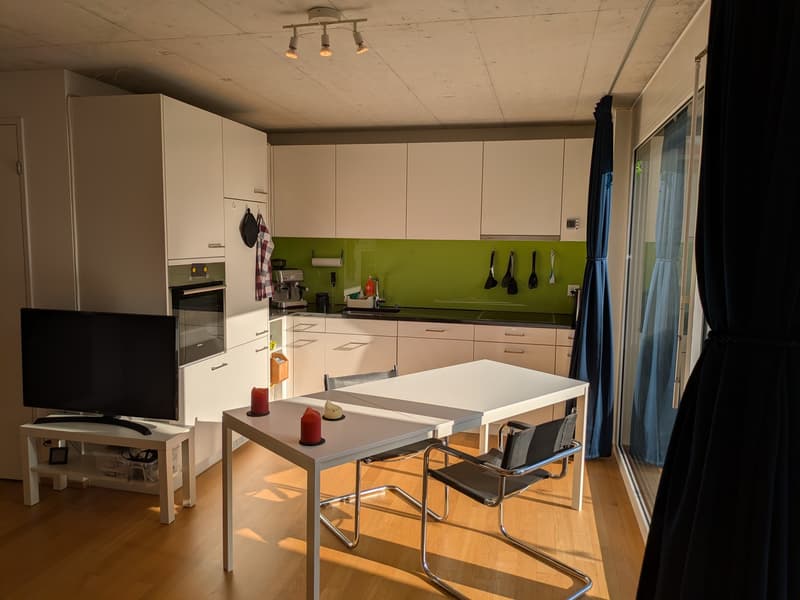 Sehr helle 2.5-Zimmer-Wohnung mit grossem Balkon in Urdorf per sofort (3)