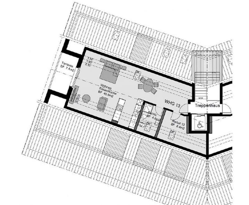 Dachwohnung Loft mit top Aussicht (6)