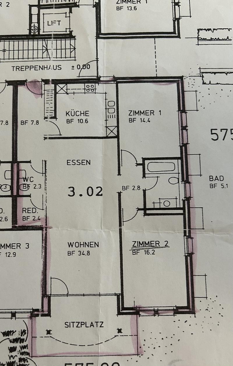 3 1/2 Zimmer Gartenwohnung im Schöngrünquartier (13)