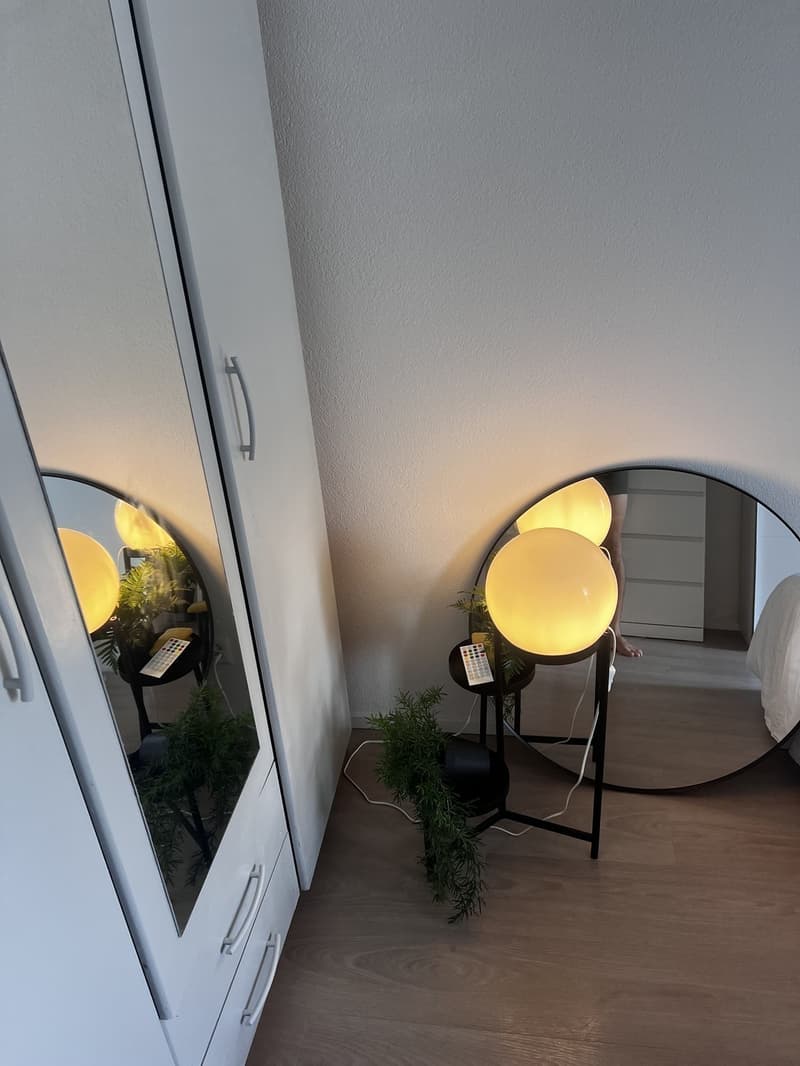 01.11- 30.11.2026 : Neue moderne 2.5 Zimmer, 50 m², 1. OG mit Balkon befristet möbeliert Sommer (8)