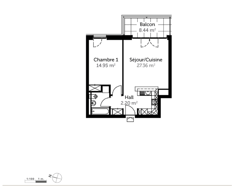 Appartement 2 ½ pièces, 2800 Delémont (12)