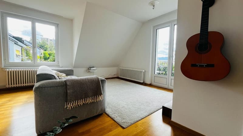 Bedroom in cozy flat in Zürich Milchbuck (11)