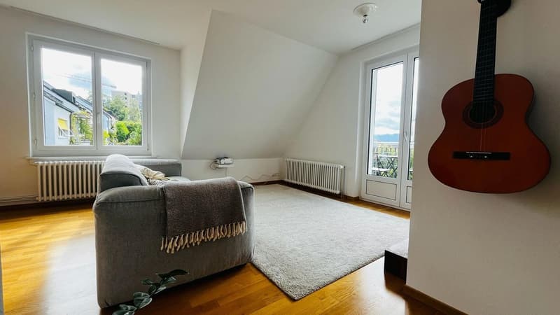 Bedroom in cozy flat in Zürich Milchbuck (9)