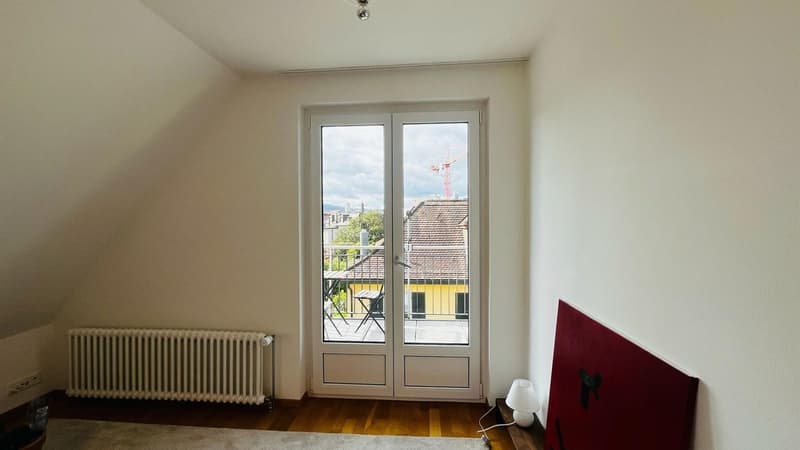 Bedroom in cozy flat in Zürich Milchbuck (7)
