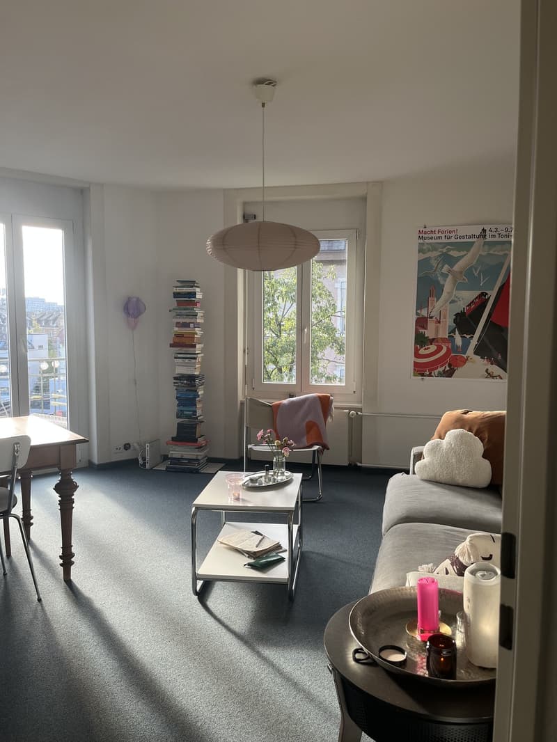 Möblierte 3-Zimmer-Wohnung in Wipkingen Zwischenmiete vom 27.10.2026 bis 15.01.2027 (1)