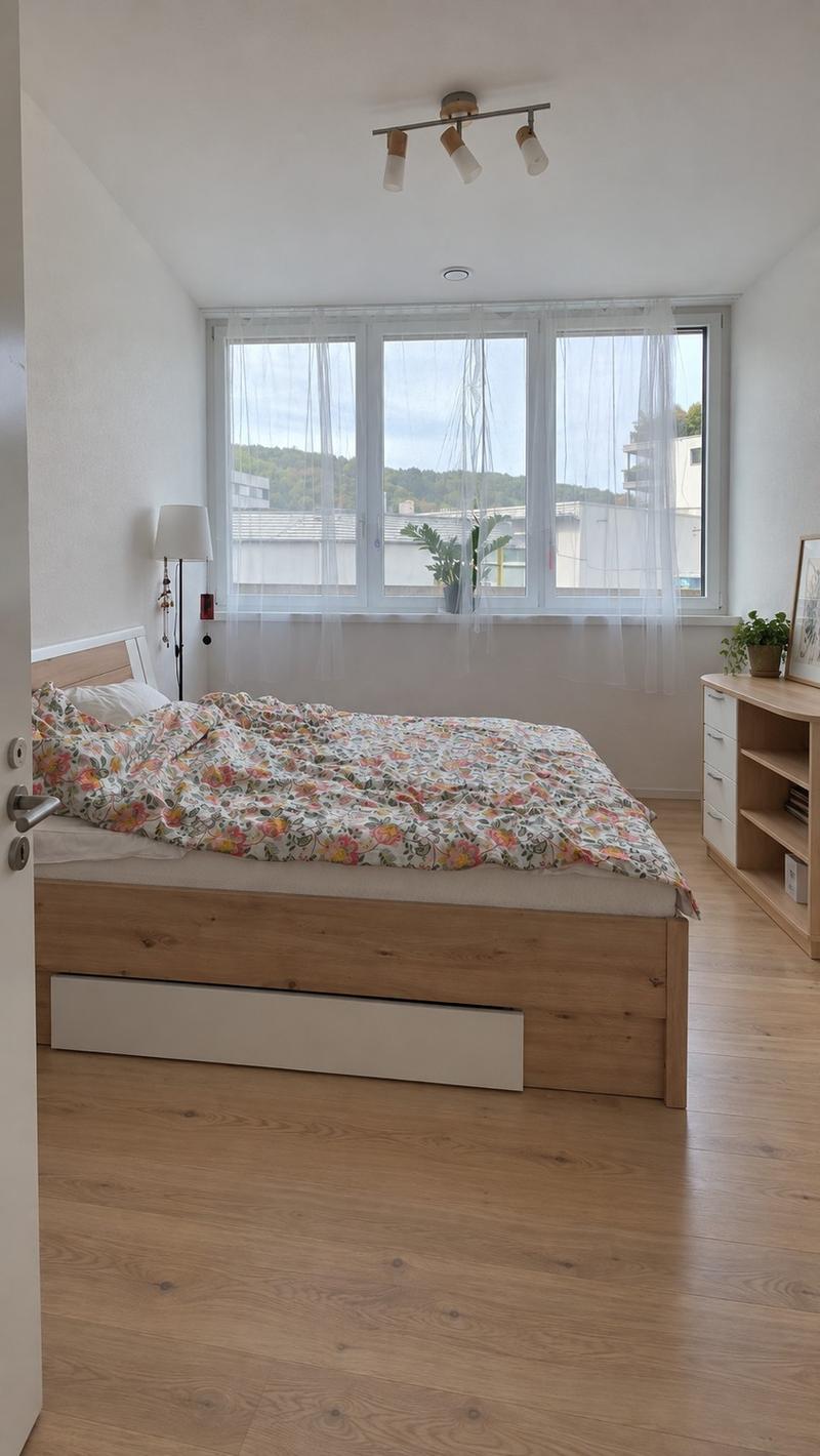 Möbliertes Zimmer in grosszügiger, moderner 3.5-Zimmer-WG mit Garten 5 Min. vom Bahnhof Baden (1)