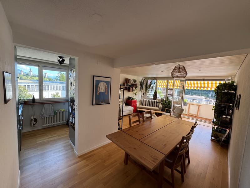 Zimmer in neuer 3er-WG mit Reussblick in Luzern (2)