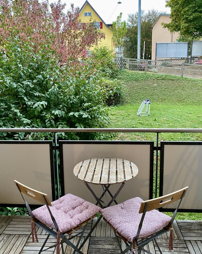 Sublet: cosy, furnished 3.5-room apartment in Zürich, 3 months (January - March) (2)