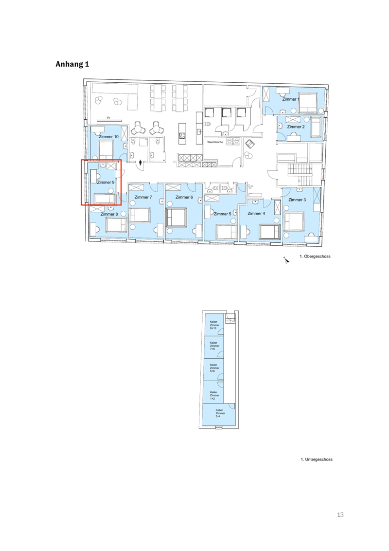 Möbliertes 12-m²-Zimmer in WG-Haus Wettingen, CHF 593 all-in (5)