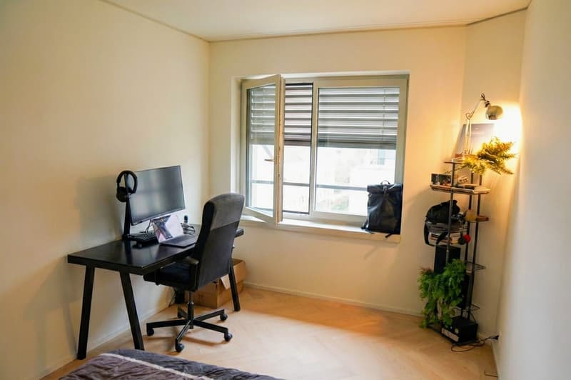 Premium furnished room in 128m² designer flat in-unit laundry, 2 bathrooms, balcony view, underfloor heating (1)