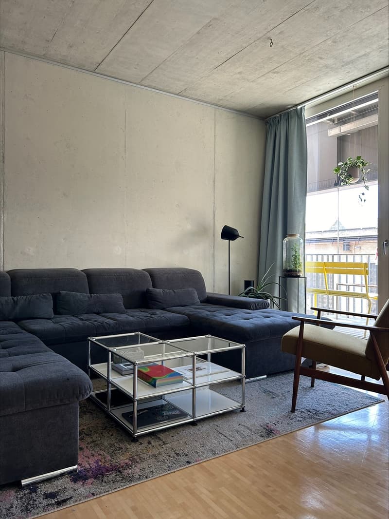 Befristete möblierte 3.5 Zimmer Wohnung am Katharina-Sulzer-Platz (5)
