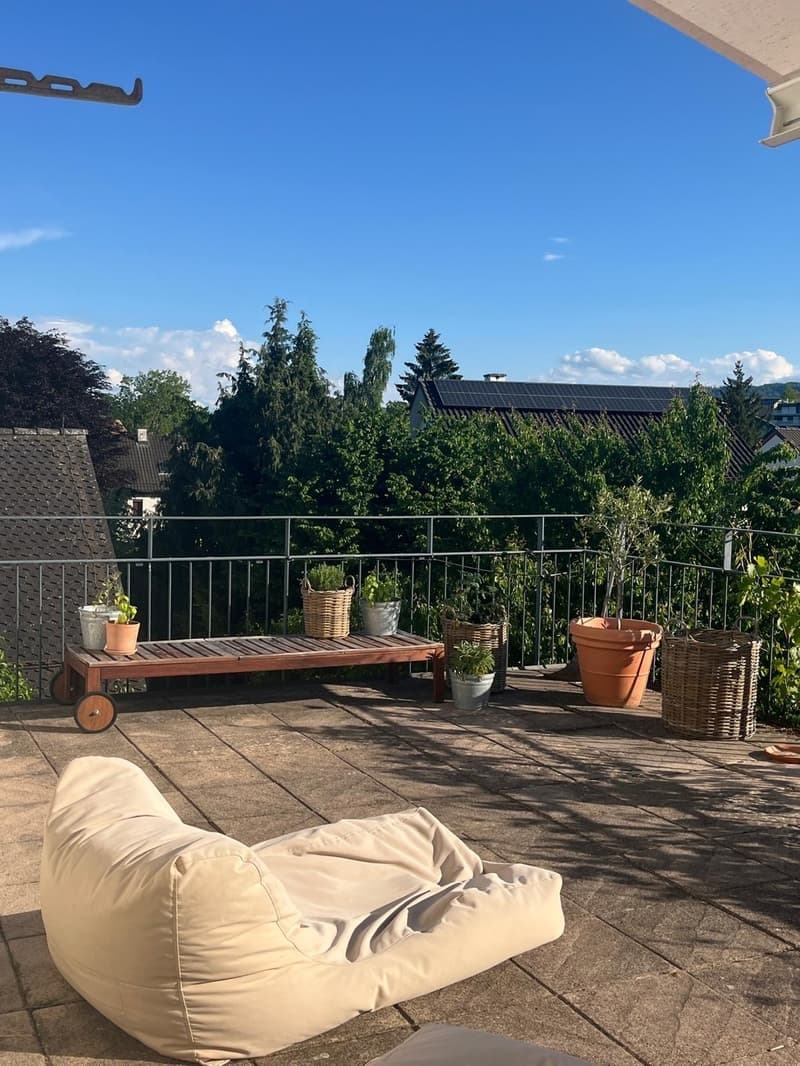 Schöne Wohnung oberhalb von Kilchberg (6)