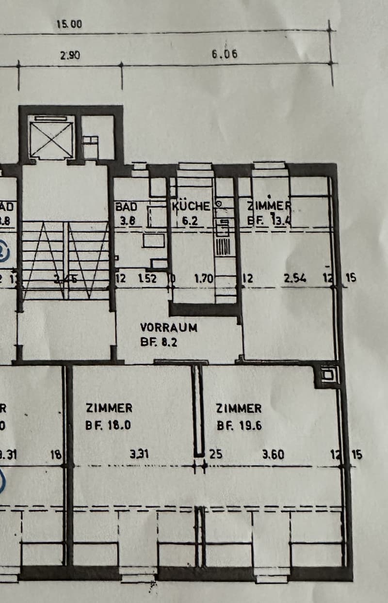 Nachmieter gesucht/wanted: 3-Zimmer-Dachwohnung / 3-Room Attic Apartment in Lochergut (8)