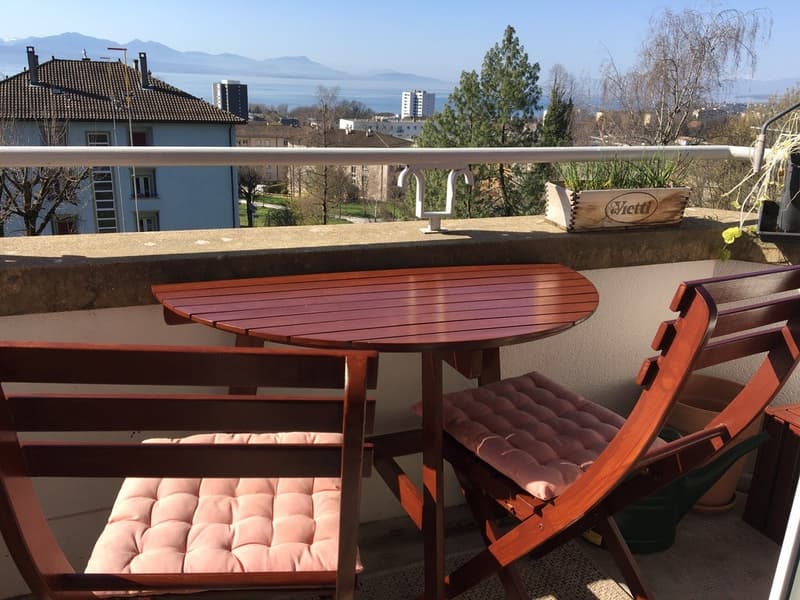 Appartement 2,5 pièces à Lausanne disponible en semaine (lun-jeu) (6)