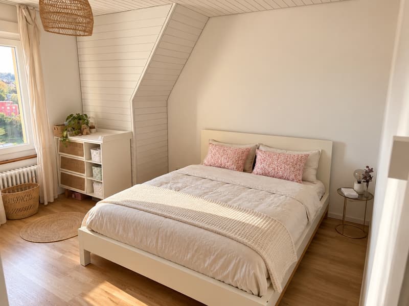 Helle renovierte 2,5 Zimmer Wohnung mit Weitsicht auf die Alpen (6)
