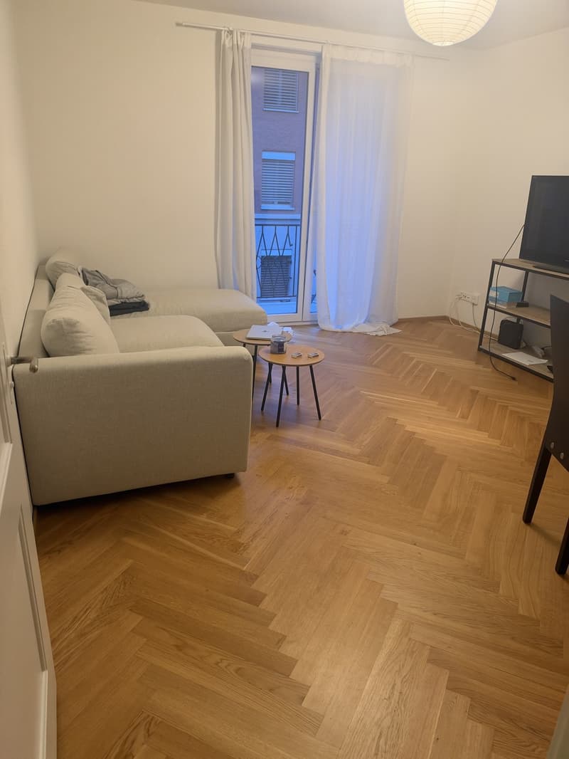 Sublease 2.5 Room apartment in Wiedikon (1)