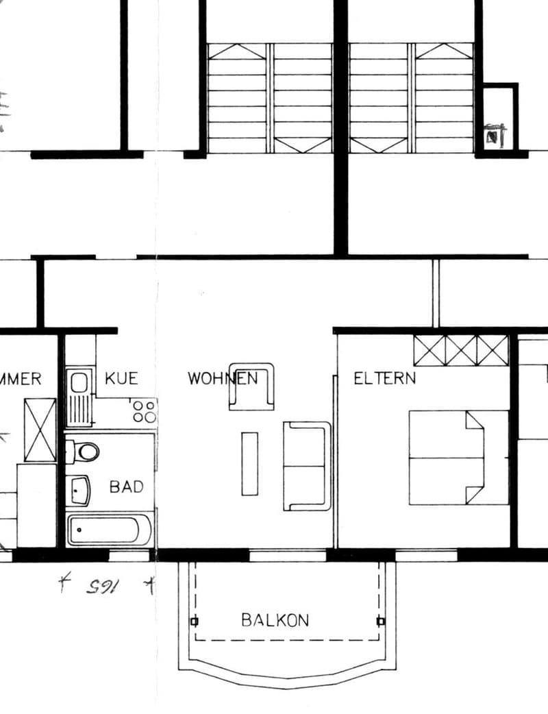 2 ½ Zimmer-Wohnung, 6362 Stansstad (8)