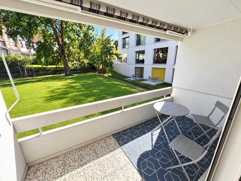 Helle, ruhige 3\.5\-Zimmer\-Wohnung möbliert, ideal für 2er\-WG ab sofort verfügbar (3)