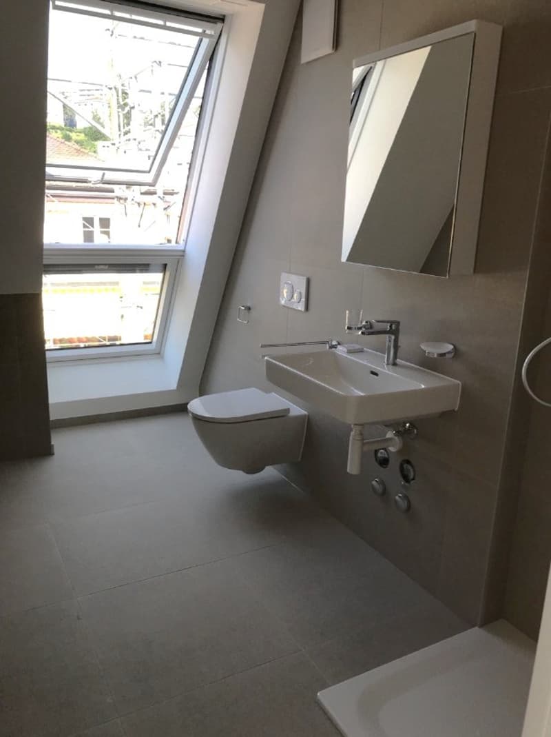 Studio lumineux et moderne avec balcon à Lausanne (4)