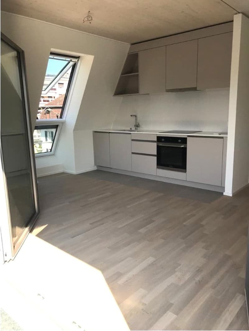 Studio lumineux et moderne avec balcon à Lausanne (2)