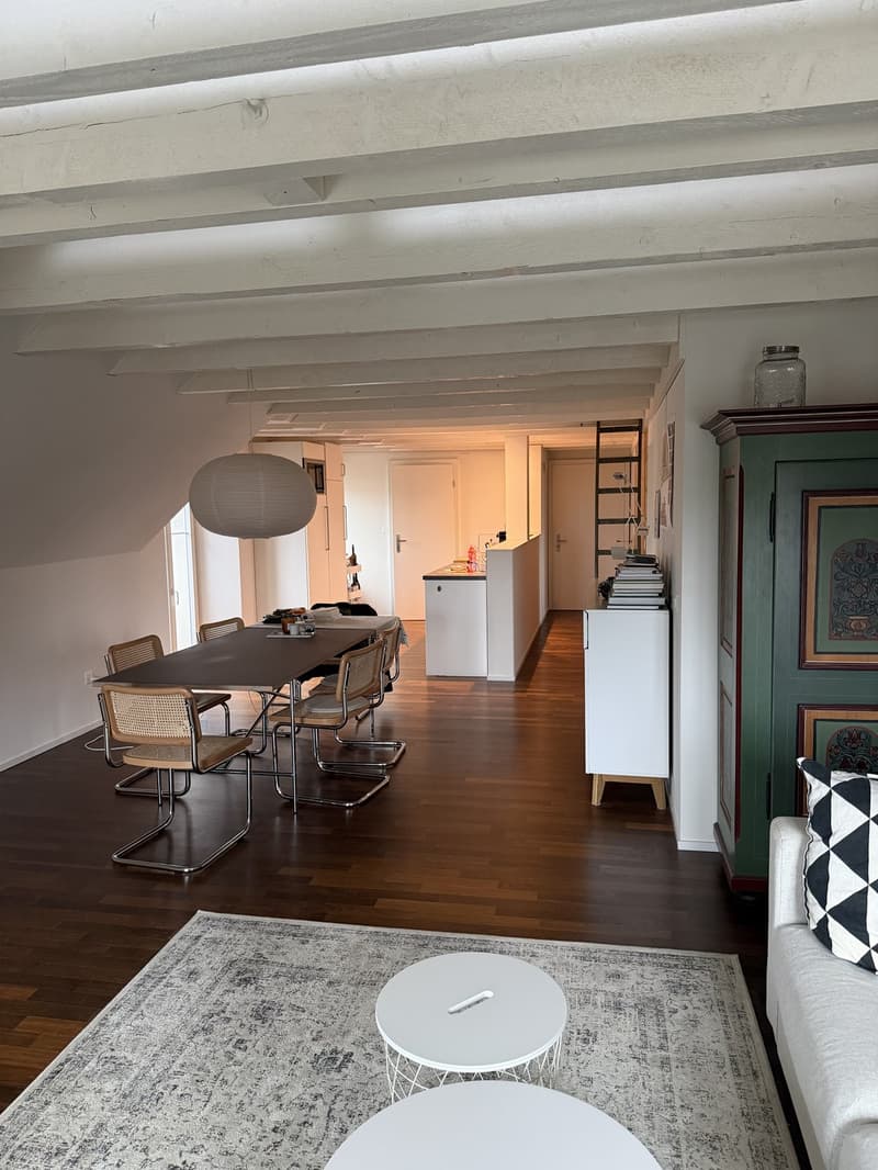 Helle und grosszügige 3.5-Zimmer-Dachwohnung in ruhiger Lage in Hombrechtikon (3)