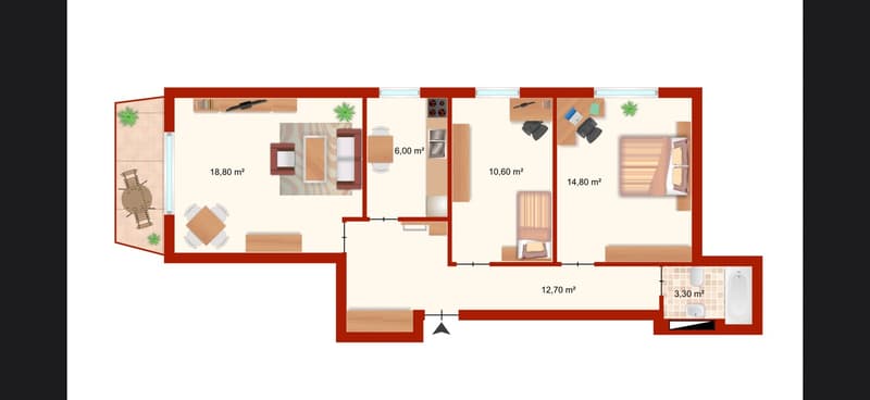 3-Zimmer-Wohnung (2)