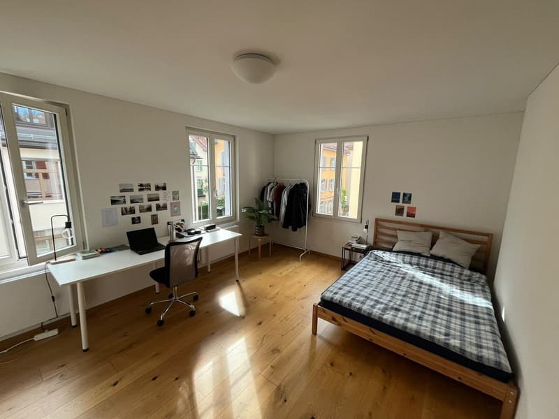 Großes, helles Zimmer in Studenten-WG zentral gelegen (1)