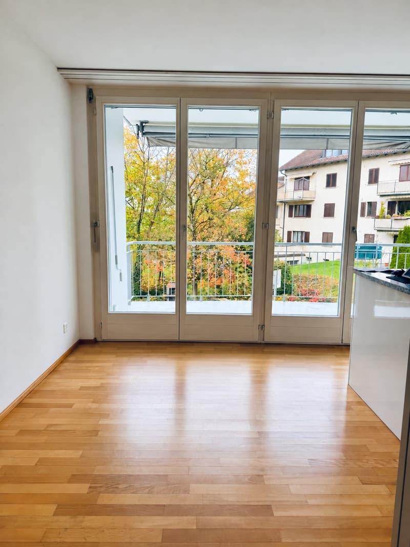 Sonnige 3.5-Zimmer-Wohnung in Meilen mit Wintergarten, Cheminée und Garage alles inklusive! (6)