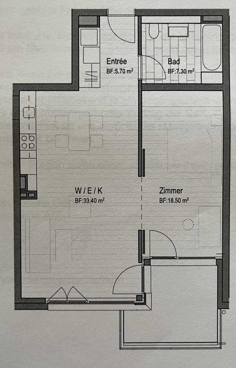 Nachmieter/in gesucht Gemütliche 2.5-Zimmerwohnung an ruhiger, bahnhofsnaher Lage (7)