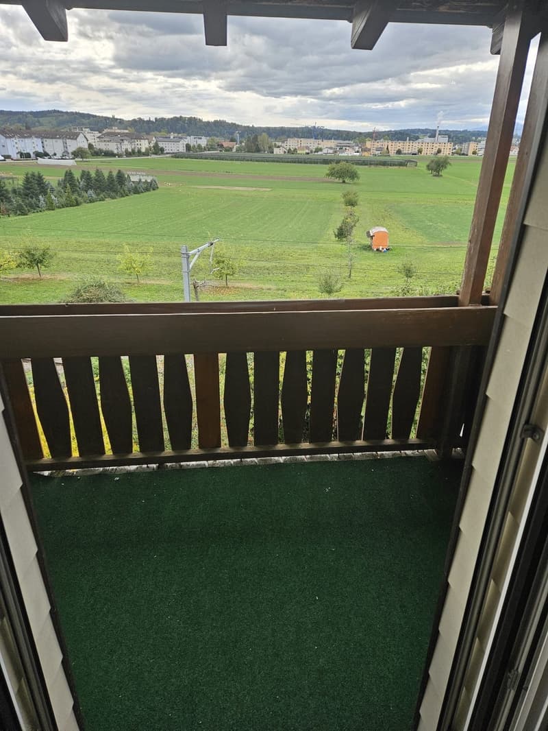 Möbliertes Zimmer mit eigenem Balkon und schöner Aussicht Oftringen (6)