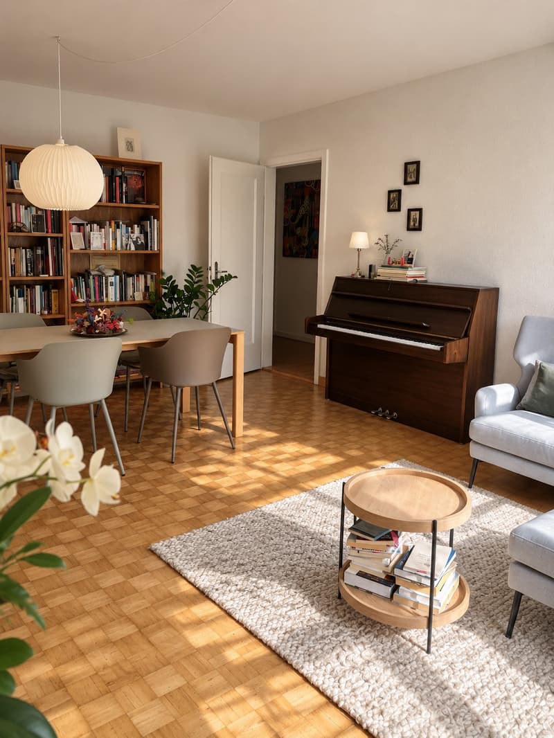 Renovierte 3.5-Zimmer-Wohnung mit Garten in Bern Schosshalde/Ostring (3)