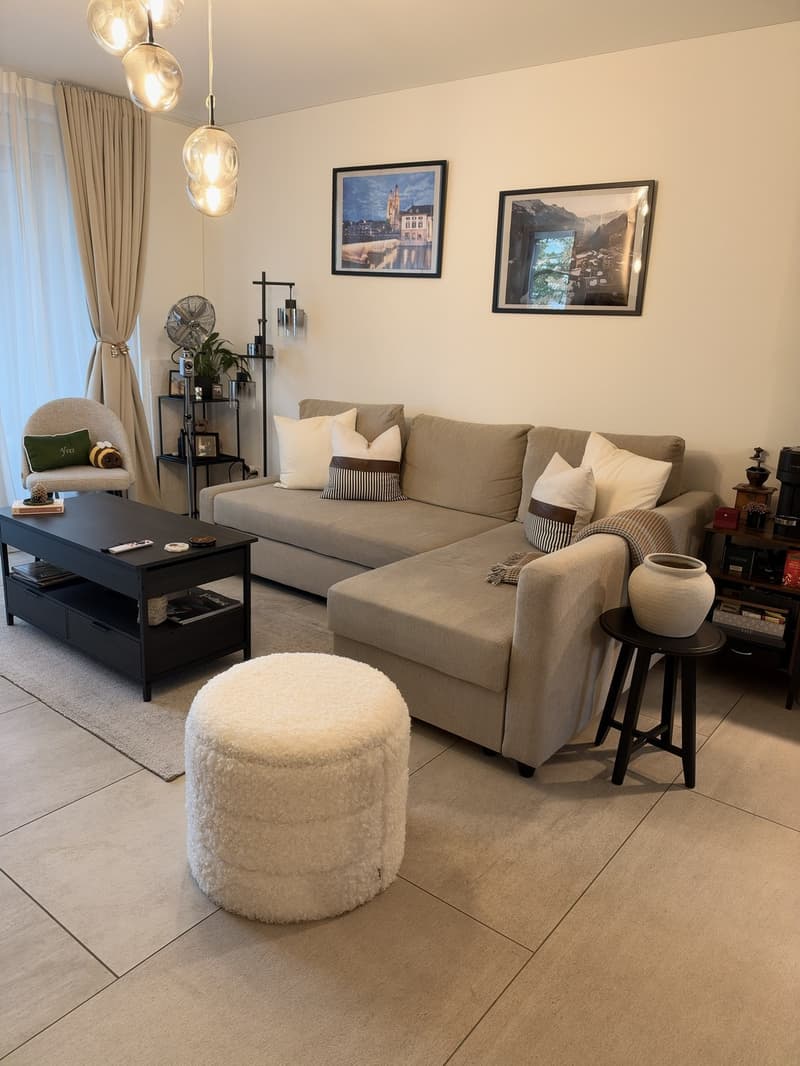 Bright 3.5-room apartment with 19 m² covered terrace in Altstetten (1)