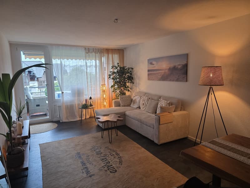 Seenah wohnen im Gwatt - gemütliche Wohnung mit Balkon (1)