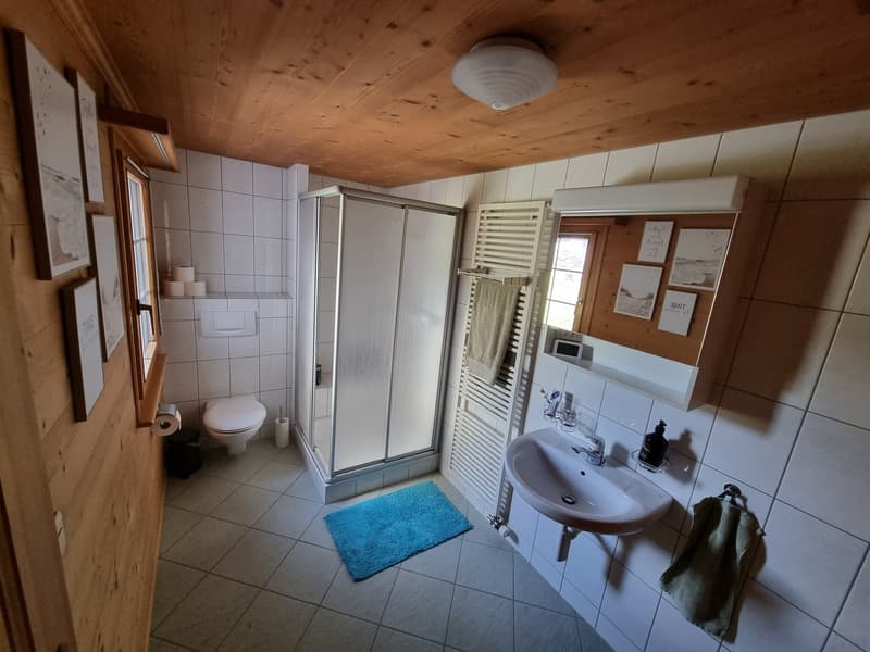Badezimmer im EG mit Dusche