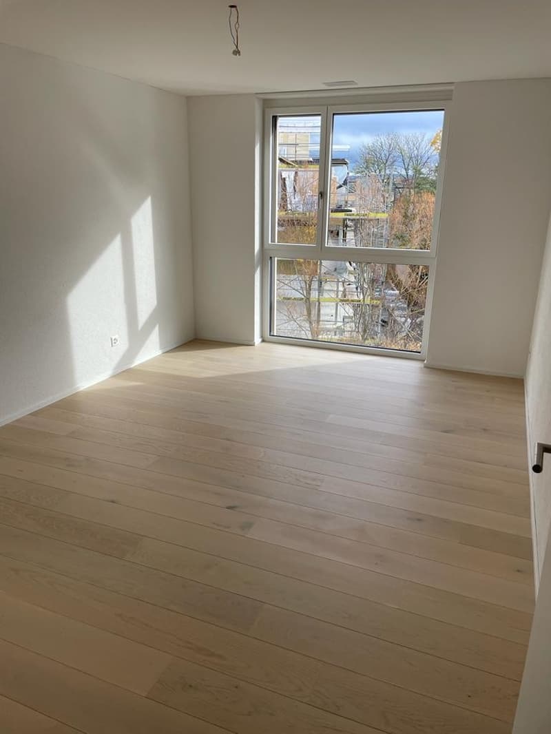 Helle 3.5-Zimmer-Neubauwohnung mit schönem Blick ins Grüne und Balkon (1)