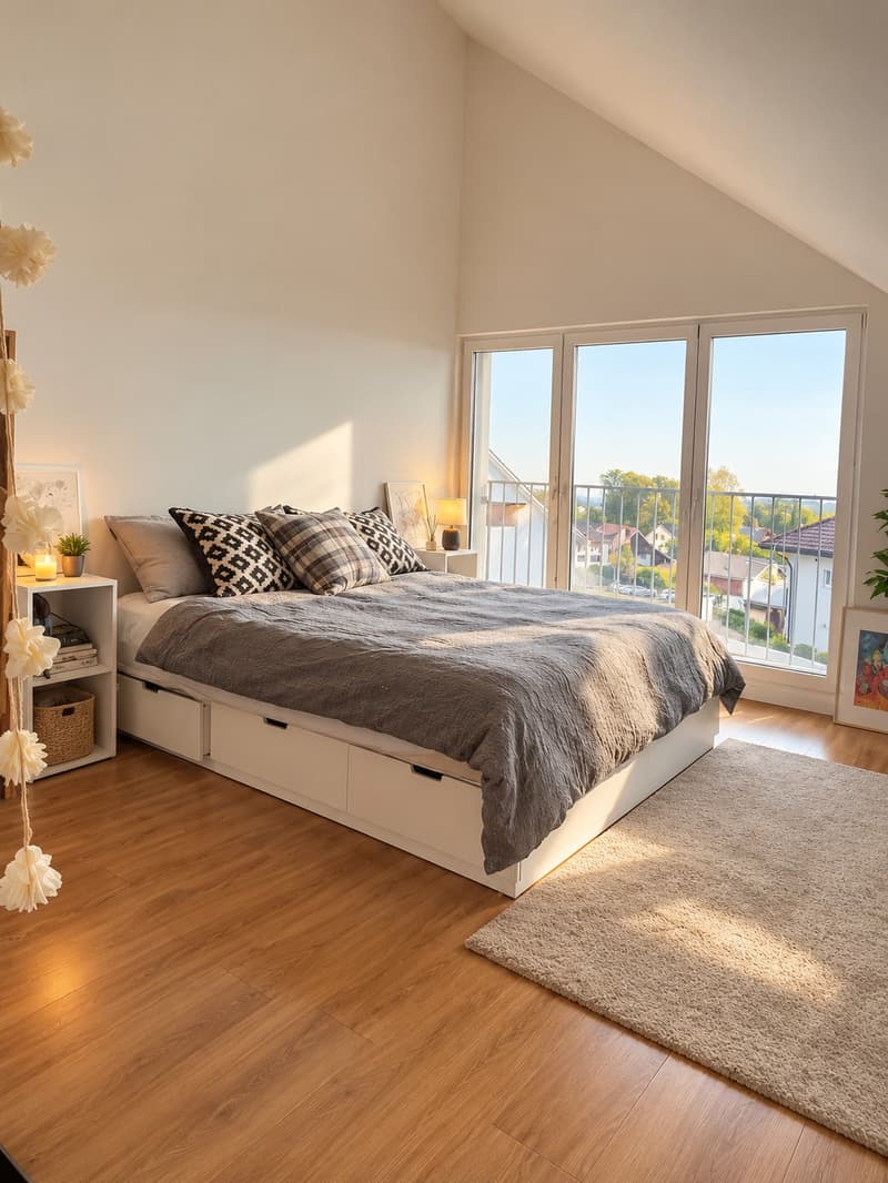 Grosszügige 2.5-Zimmer-Dachwohnung mit ausgebautem Dachboden in Hinteregg (4)