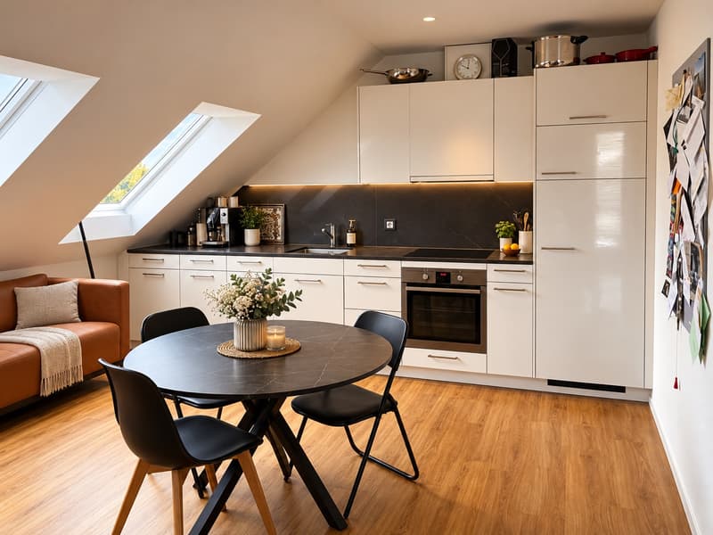 Grosszügige 2.5-Zimmer-Dachwohnung mit ausgebautem Dachboden in Hinteregg (6)