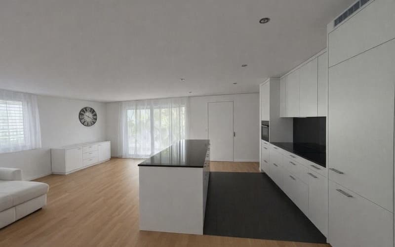 Helle 4.5-Zimmer-Wohnung mit schönem Terrassensitzplatz an ruhiger Lage (2)
