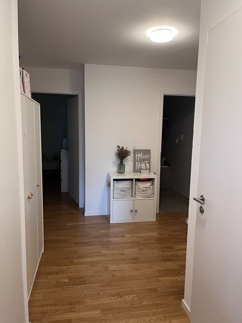 Magnifique 3.5 pièces avec grande terrasse, 2 salles de bains et parking - Orbe (Gruvatiez) (8)