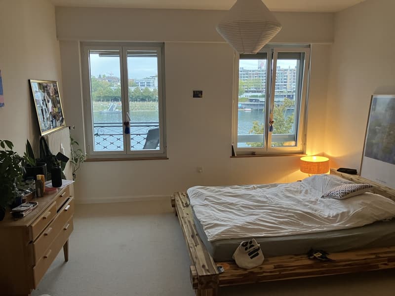 Das Zimmer, mit Rheinblick
