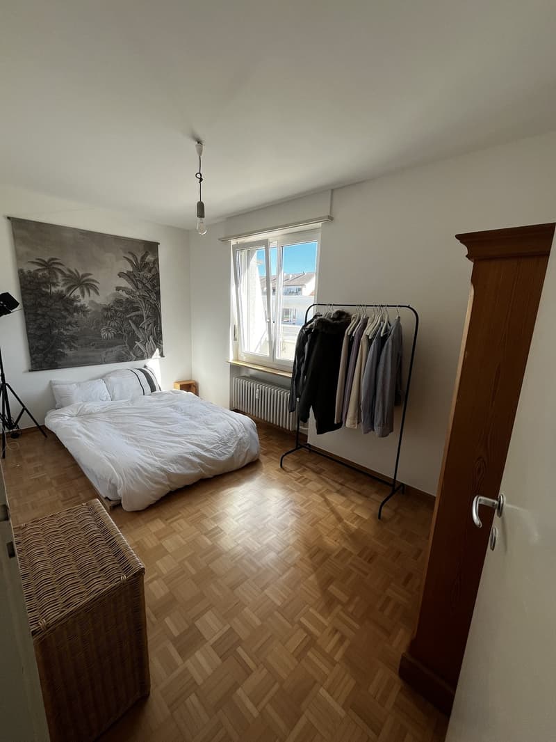 Sehr helle, möblierte 2-Zimmer-Wohnung mit zwei Terrassen beim Spalentor, 1. Januar bis 30. September 2027 (4)