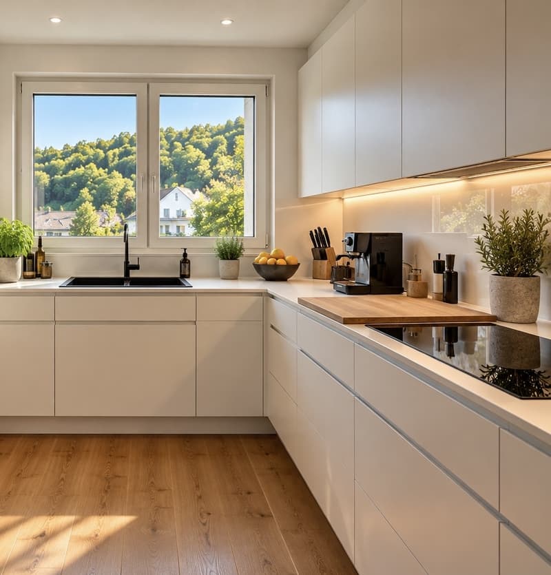 Traumhafte 2.5-Zimmer-Attikawohnung mit zwei Terrassen und Seeblick in Oberrieden (4)