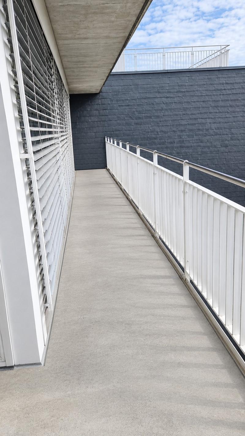 Balkon seitlich
