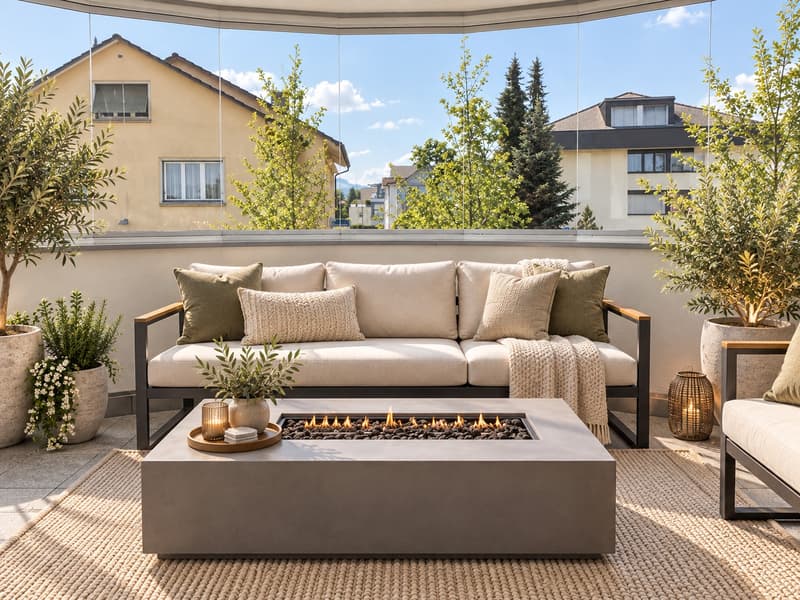 2.5-Zimmer-Wohnung mit verglastem Balkon in Freienbach 73 m² (4)
