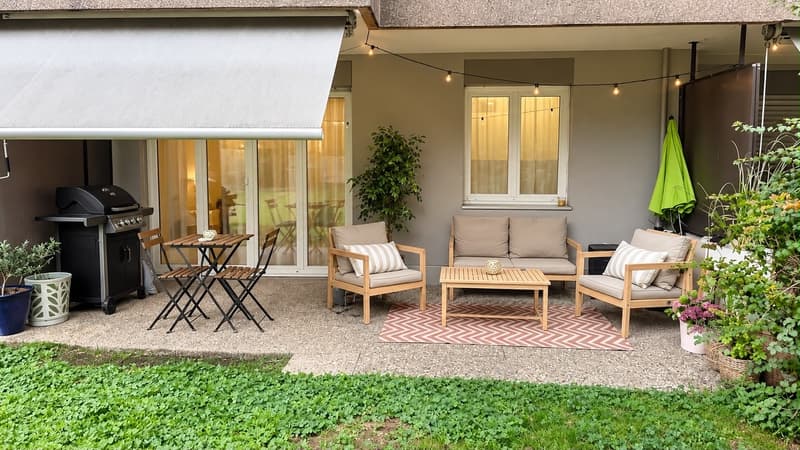 Nicht nur perfekt für Pendler! Attraktive 2.5 Zimmer EG Wohnung mit grosszügiger Terrasse in Zuchwil (2)